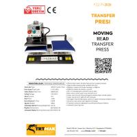 25x25 Yarı Otomatik Transfer Baskı Makinası
