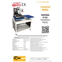 50x60 Yarı Otomatik Transfer Baskı Makinesi