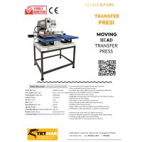 Otomatik Transfer Baskı Makinası 40x50